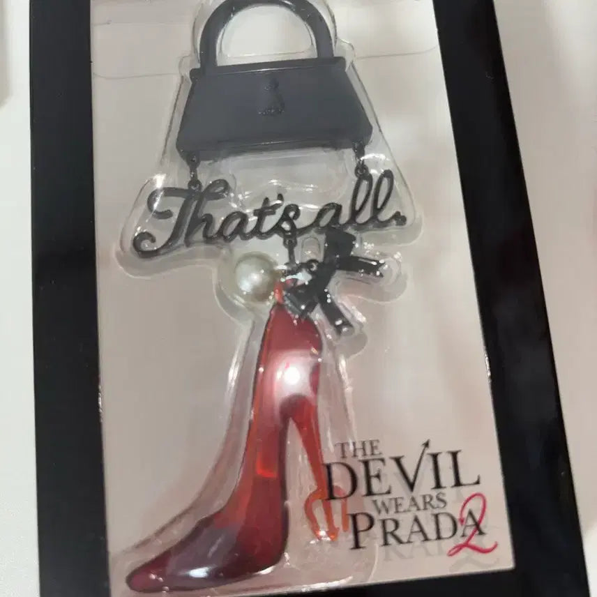 [BUNJANG] The Devil Wears Prada 2 Handbag Shoe Keyring Special Edition Goods / 악마는 프라다를 입는다 2 핸드백 구두 키링 특전 굿즈