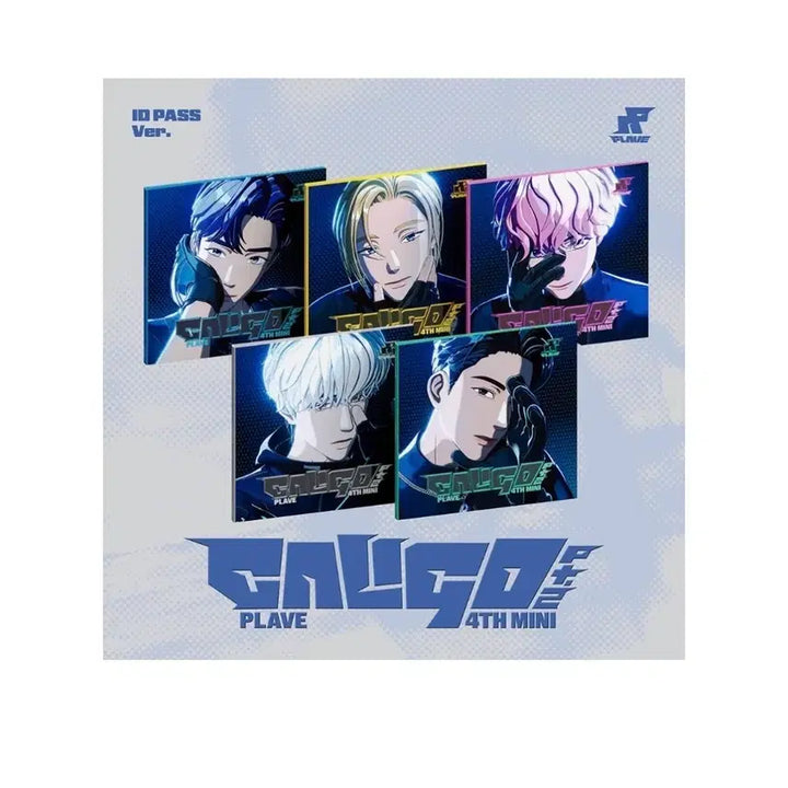 [BUNJANG] PLAVE Calligo 2 Sealed Album ID PASS 5-Member Set / 플레이브 칼리고 2 미개봉 앨범 id pass 아이디패스 5인세트(미개봉