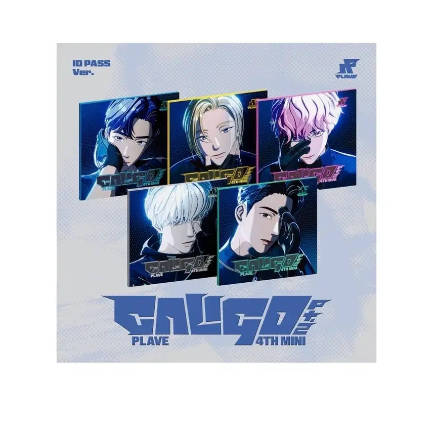 [BUNJANG] PLAVE Calligo 2 Sealed Album ID PASS 5-Member Set / 플레이브 칼리고 2 미개봉 앨범 id pass 아이디패스 5인세트(미개봉