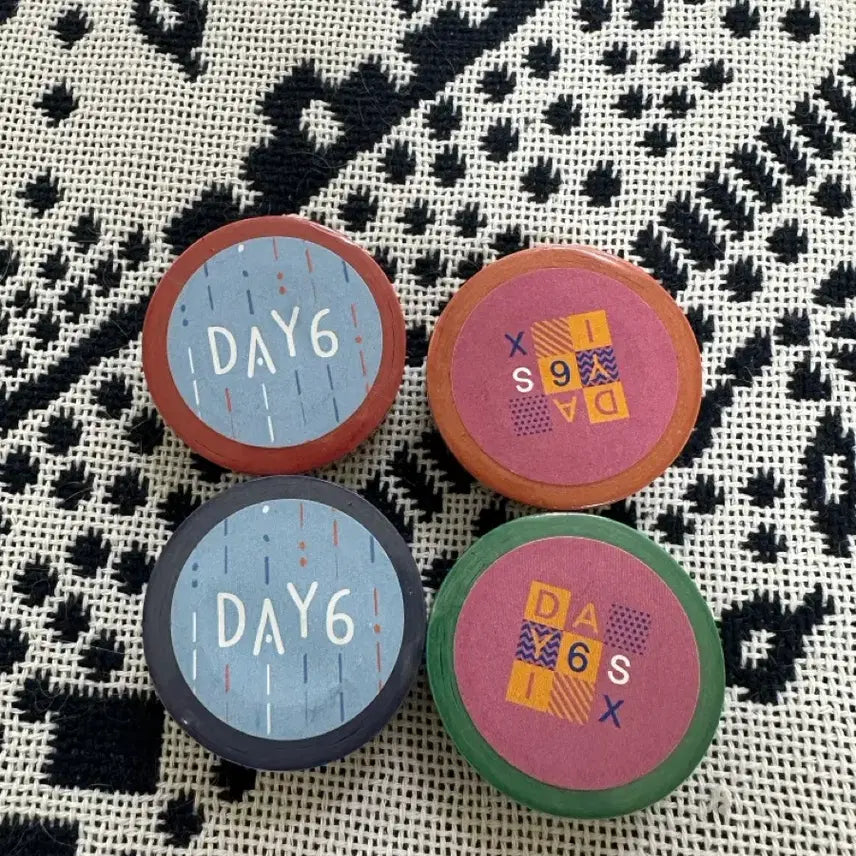 [BUNJANG] DAY6 Every Day6 Concert Goods Masking Tape Bundle Set / 데이식스 에데식 마스킹 테이프 에브리데이식스 콘서트 굿즈 엠디