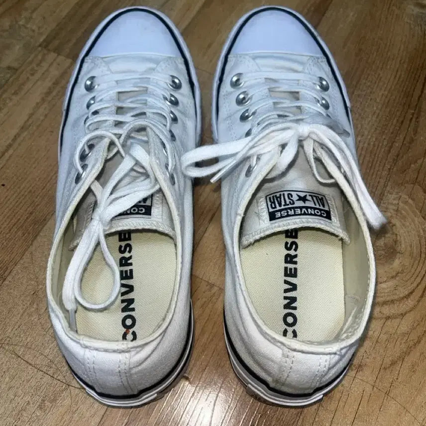 [BUNJANG] Converse Chuck Taylor All Star Lift White 240mm / 컨버스 척테일러 올스타 리프트 흰색 240