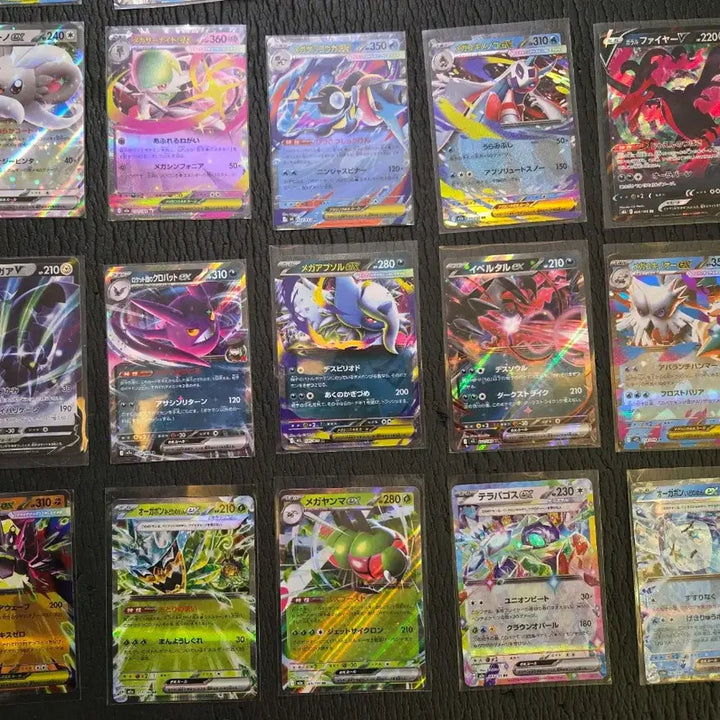 [BUNJANG] Japanese Pokemon Cards: 80 Unrepeated EX RR Cards, Near Mint Condition / 일본판 포켓몬카드 무중복 EX RR, A급 80장