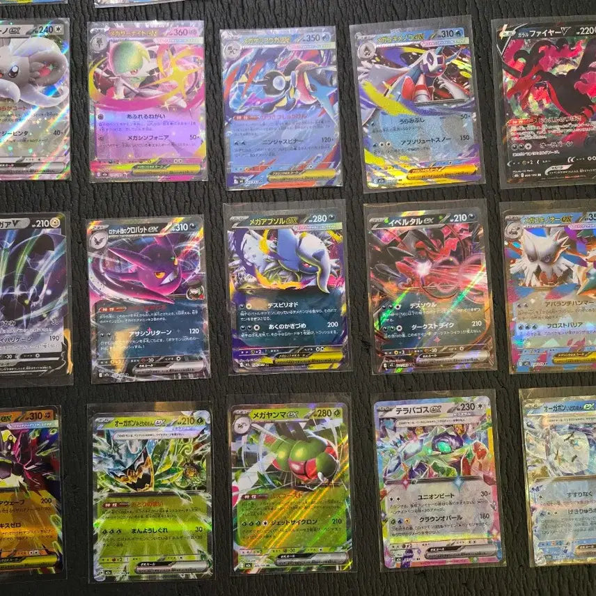 [BUNJANG] Japanese Pokemon Cards: 80 Unrepeated EX RR Cards, Near Mint Condition / 일본판 포켓몬카드 무중복 EX RR, A급 80장