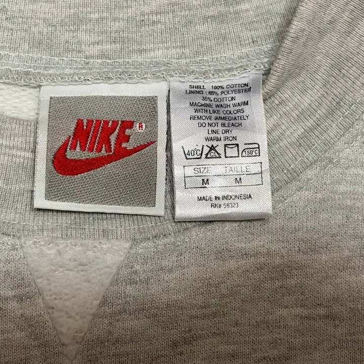 [BUNJANG] Nike 90s Big Swoosh Sweatshirt / (M) 나이키 90s 빅 스우시 스웻셔츠 맨투맨