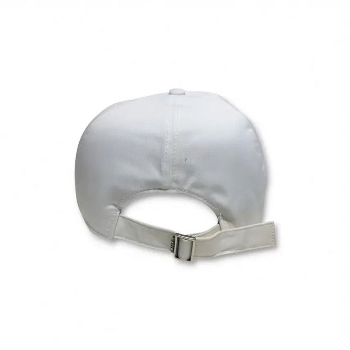 [BUNJANG] MSGM White Logo Cotton Twill Baseball Cap / MSGM 화이트 볼캡 모자