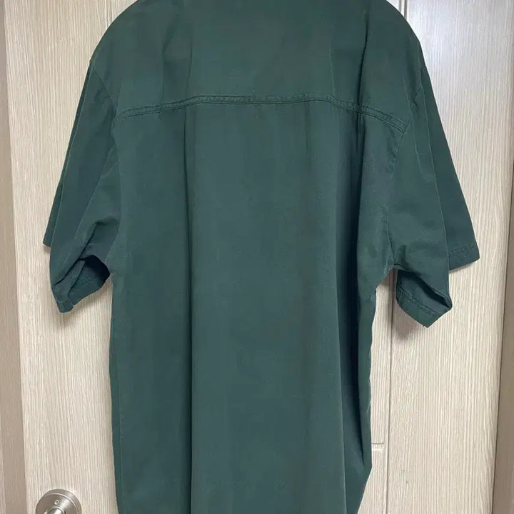 [BUNJANG] Carhartt Short Sleeve Shirt Dark Green / 칼하트 반팔 셔츠 다크 그린