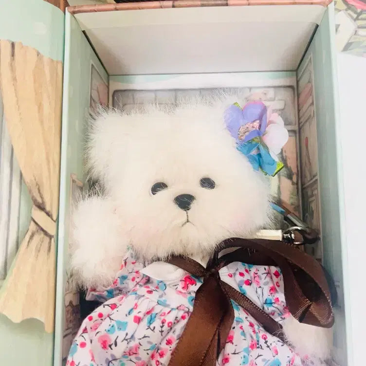 [BUNJANG] Teddy Tales Lena Bear Forget-Me-Not XS Keyring / 테디테일즈 레나베어 물망초  xs키링 저렴하게 판매합니다.