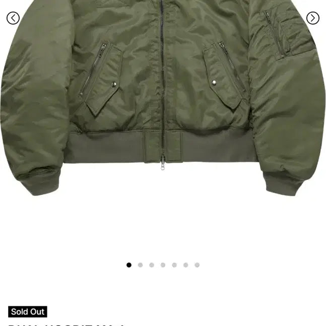 [BUNJANG] Kamien Dual Hoodie MA-1 Bomber Jacket / (급처) 카미엔 듀얼 후드 마원 MA-1 봄버