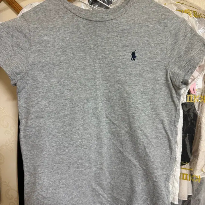 [BUNJANG] Polo Ralph Lauren Gray Short Sleeve T-Shirt / 폴로 랄프로렌 그레이 반팔 티셔츠