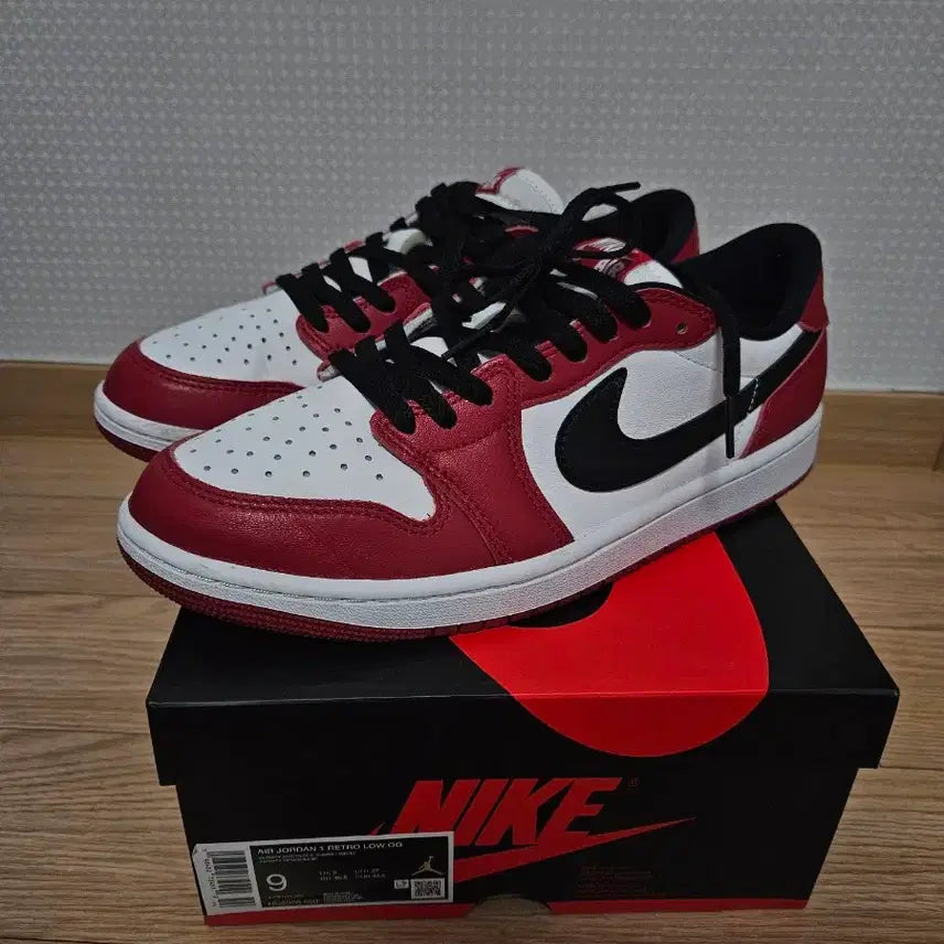 [BUNJANG] Air Jordan 1 Retro Low OG Chicago Red / [270] 조던 1 레트로 로우 OG 시카고 레드