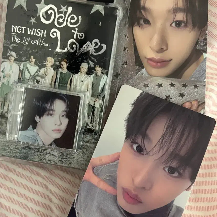 [BUNJANG] NCT WISH Riku Odd to Love Smooky Photocard Bundle Set / 엔시티위시 오드투러브 리쿠 스미니 미공포 포카 세트 포토카드 앨범