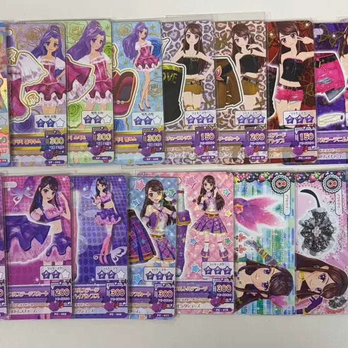 [BUNJANG] Aikatsu Ichigo Preschool Look Card Bundle Set / 이번주까지) 아이카츠 카드 일괄 이치고 프레 스쿨룩