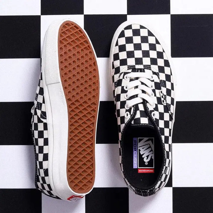 [BUNJANG] Vans Skate Authentic Black Checkerboard / (280) 반스 스케이트 어센틱 블랙 체커보드