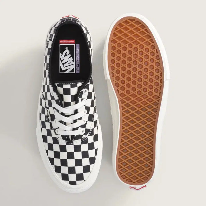 [BUNJANG] Vans Skate Authentic Black Checkerboard / (280) 반스 스케이트 어센틱 블랙 체커보드