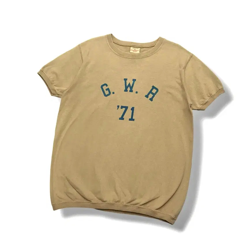 [BUNJANG] Goodwear Heavyweight Half Sweat Short-Sleeve T-Shirt / GOODWEAR 굿웨어 헤비웨이트 하프 스웻 반팔티셔츠