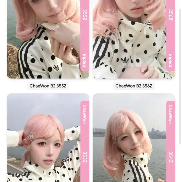[BUNJANG] TripleS Chaehyun BB353-BB356 Bundle Set / 트리플에스 채원 BB353 BB354 BB355 BB356 세트