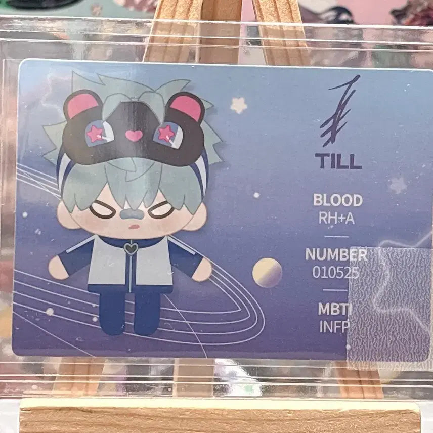 [BUNJANG] A.S.T E.L. The Decorra Nui Adoption Certificate Card / 에이스테 틸 데코라 누이 입양증 카드