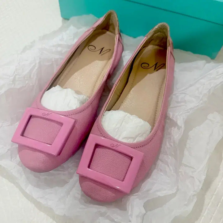 [SOLD OUT] Namuhana 나무하나 핑크 플랫슈즈 240
