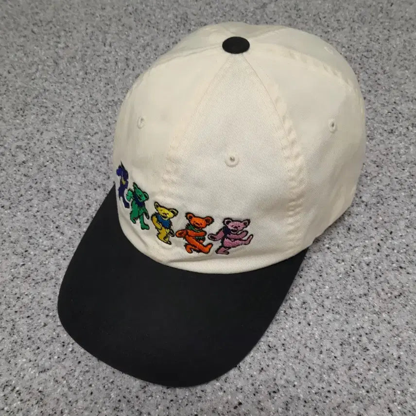 [BUNJANG] thisisneverthat x Grateful Dead Cotton Cap (Ivory/Black) / 디스이즈네버댓 x 그레이트풀데드 볼캡 (아이보리/블랙)