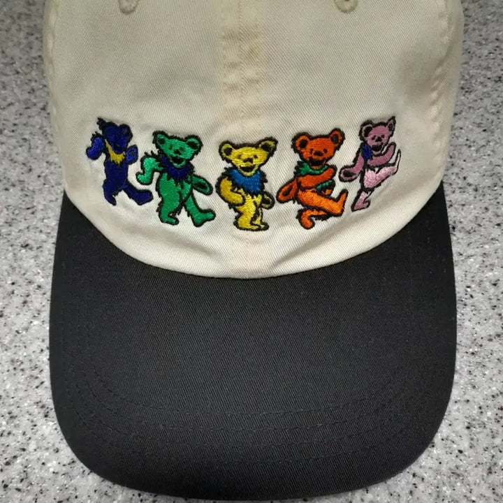 [BUNJANG] thisisneverthat x Grateful Dead Cotton Cap (Ivory/Black) / 디스이즈네버댓 x 그레이트풀데드 볼캡 (아이보리/블랙)