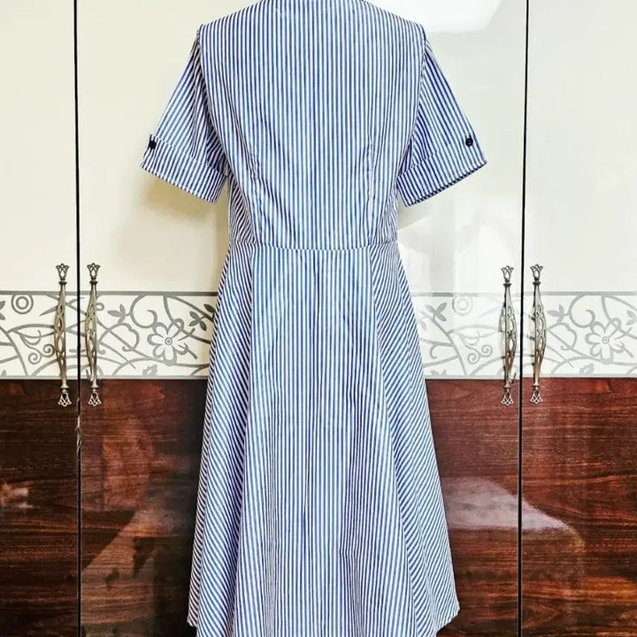 [BUNJANG] Striped One-Piece Dress / 줄가라 원피스