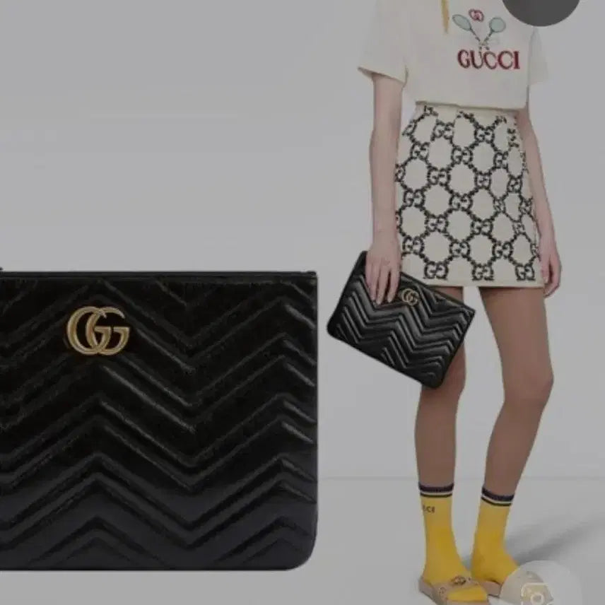 [BUNJANG] Gucci Marmont Matelassé Clutch Crossbody Shoulder Chain Bag / 구찌 마몬트 마틀라쎄 클러치 크로스백숄더백체인백테수토호보백팩가방