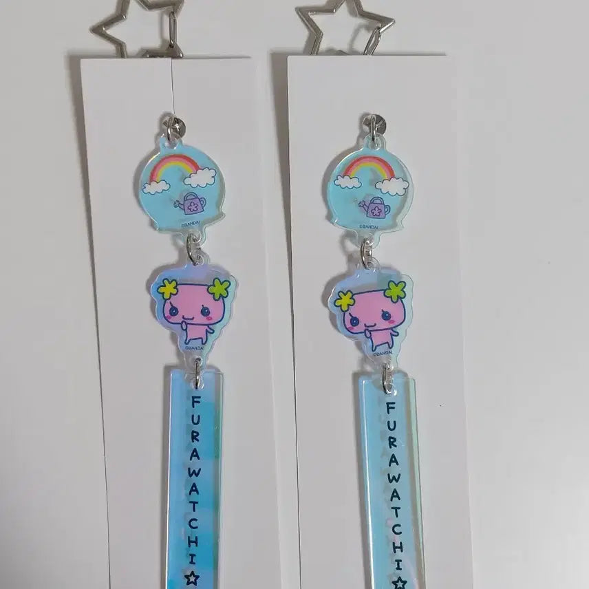 [BUNJANG] Tamagotchi Plawatch Fūrin Swing Acrylic Keyring / 다마고치 플라와치 후우링 스윙 아크릴 키링 판매 및 교환