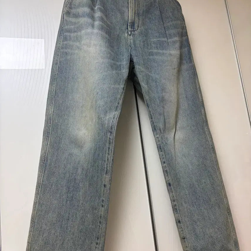 [BUNJANG] Roughside Drape Denim Pants Light Blue Size 2 / 러프사이드 드레이프 데님 팬츠 라이트블루 2사이즈