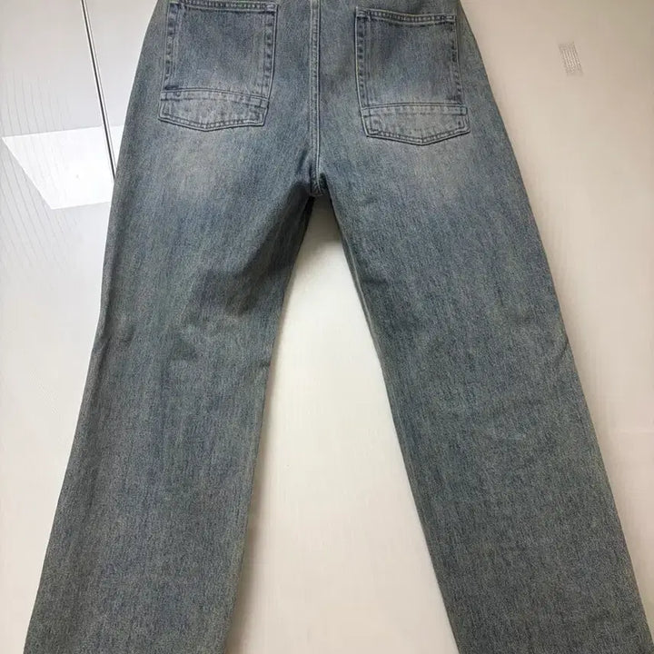 [BUNJANG] Roughside Drape Denim Pants Light Blue Size 2 / 러프사이드 드레이프 데님 팬츠 라이트블루 2사이즈