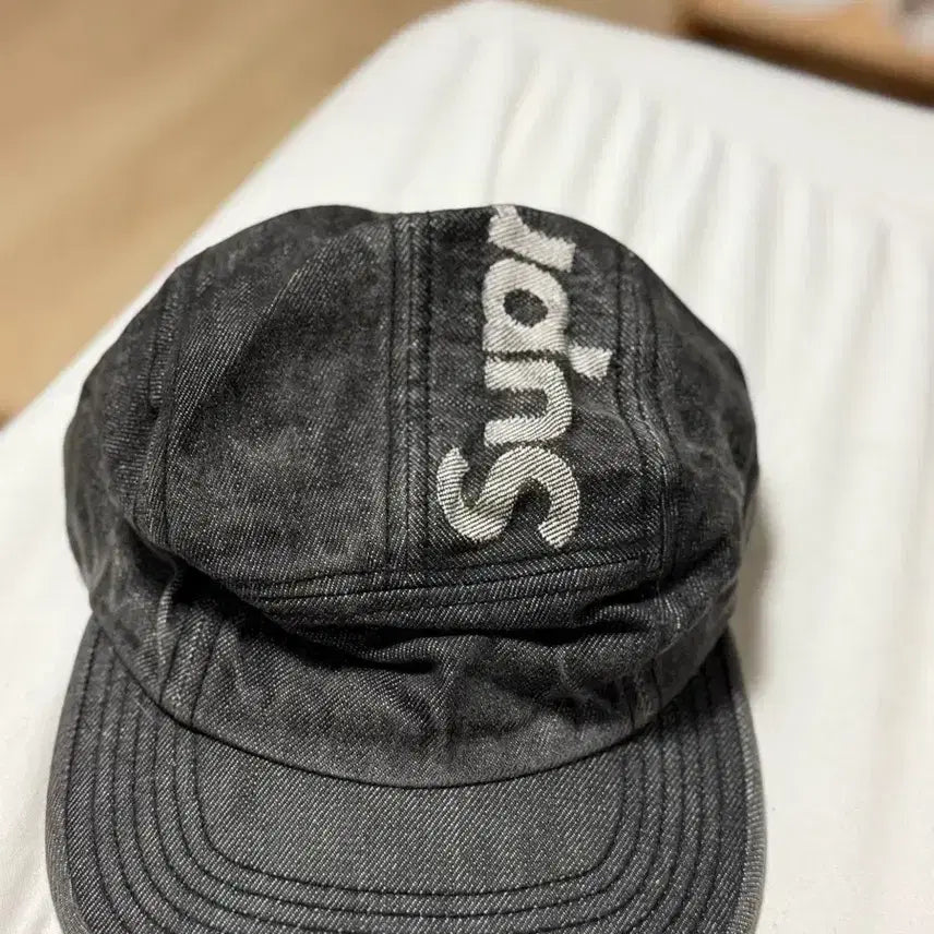 [BUNJANG] Supreme Cotton Twill Classic Logo 6-Panel Baseball Cap / 슈프림 모자 볼캡