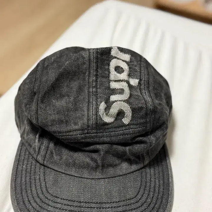 [BUNJANG] Supreme Cotton Twill Classic Logo 6-Panel Baseball Cap / 슈프림 모자 볼캡