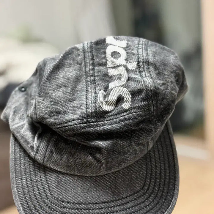[BUNJANG] Supreme Cotton Twill Classic Logo 6-Panel Baseball Cap / 슈프림 모자 볼캡