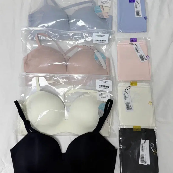 [BUNJANG] Crasiang 3cm Milk Bra 80AB Bra and Panty Set Wireless Volume Bra / 크라시앙 3cm 밀크브라 80AB 브라팬티 세트 노와이어 볼륨브라