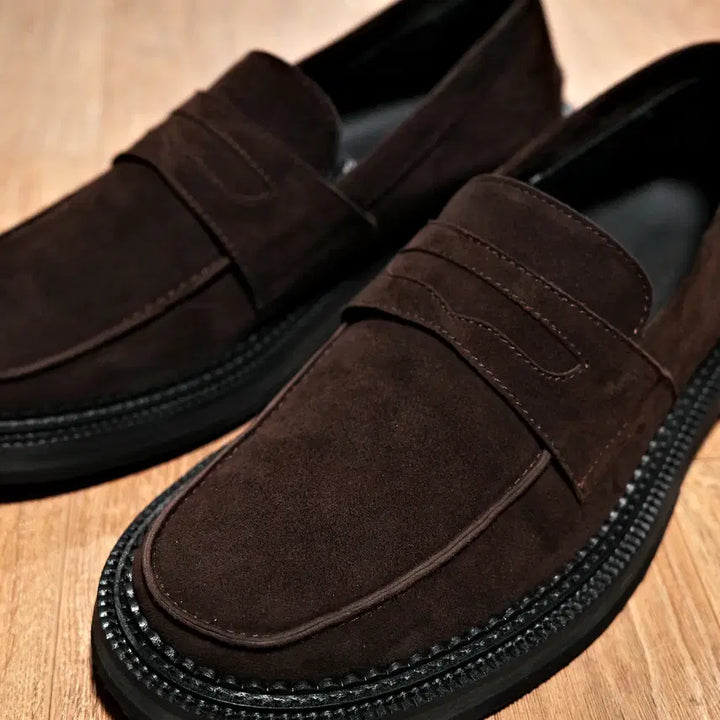 [BUNJANG] STU Loafers Brown Size 42 / STU 로퍼 브라운 42사이즈