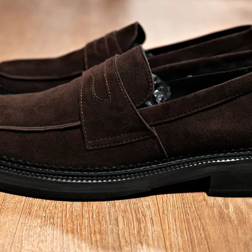 [BUNJANG] STU Loafers Brown Size 42 / STU 로퍼 브라운 42사이즈