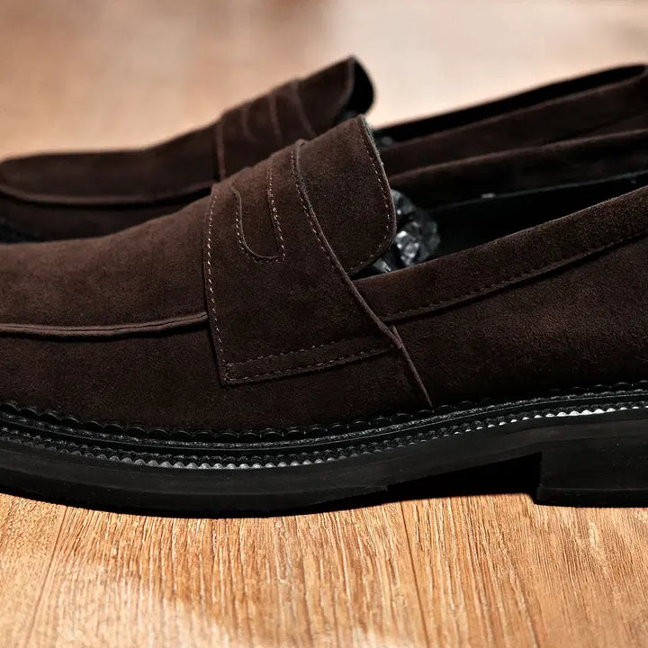 [BUNJANG] STU Loafers Brown Size 42 / STU 로퍼 브라운 42사이즈