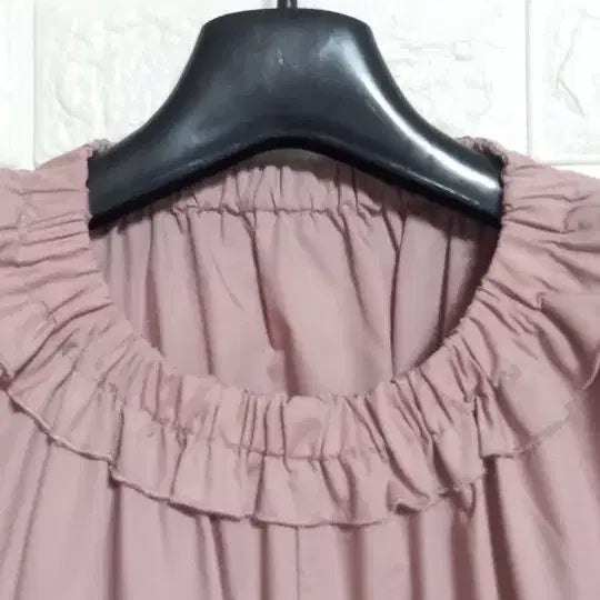 [BUNJANG] Lovely Shirring Dress (Pink) / 러블리 셔링 원피스 (핑크)