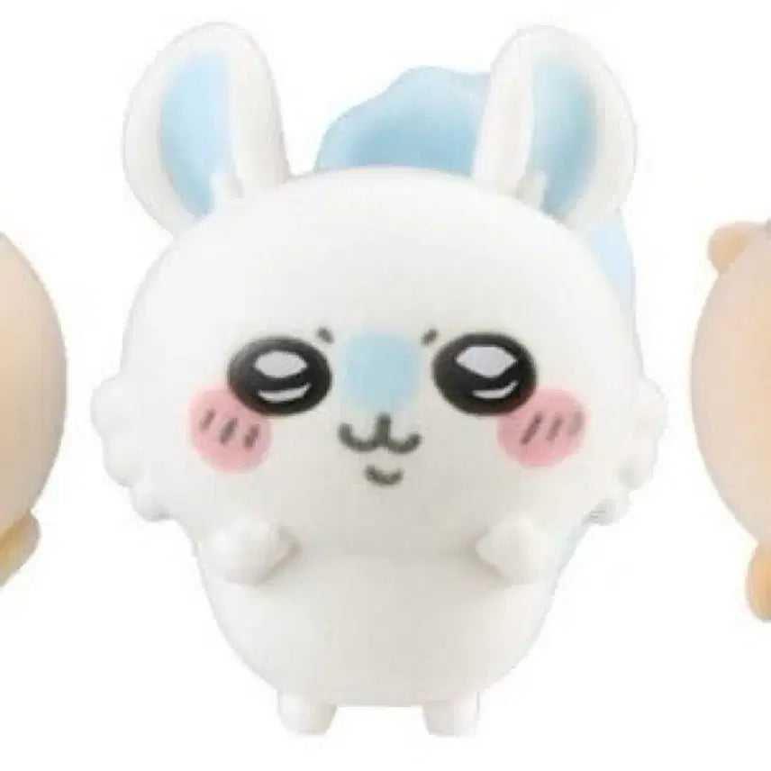 [BUNJANG] Chiikawa Fluffy Doll Mogumogu Figure / 치이카와 플로키돌 피규어 모몽가