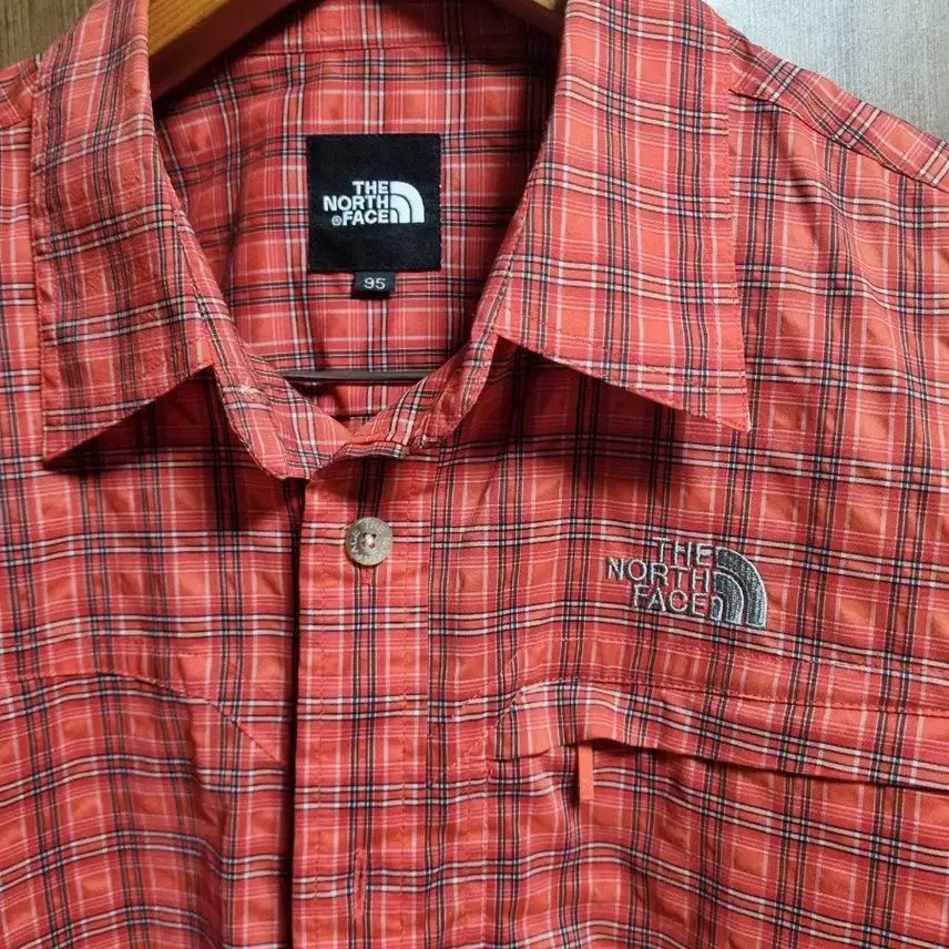 [BUNJANG] The North Face Lightweight Check Pattern Shirt / 노스페이스  바스락 셔츠