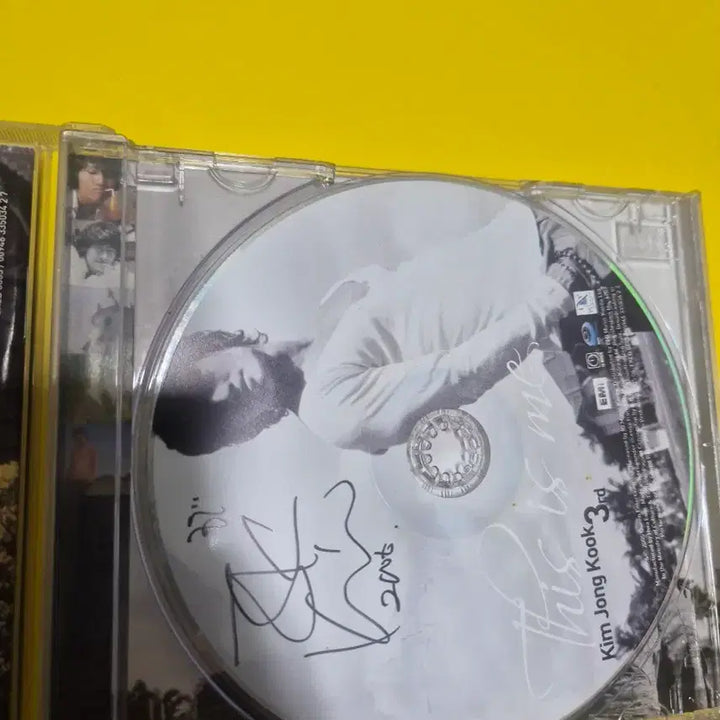[BUNJANG] Kim Jong Kook 3rd Album Signed CD / 김종국 3집 음반시디 사인반