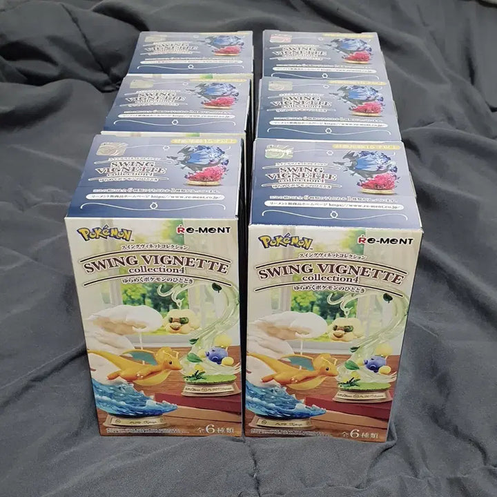 [BUNJANG] Pokemon Re-Ment Swing Vignette Collection Vol. 4 Full Set (Sealed) / 포켓몬 리멘트 스윙 비네트 컬렉션 4탄 6종 풀세트(미개봉)