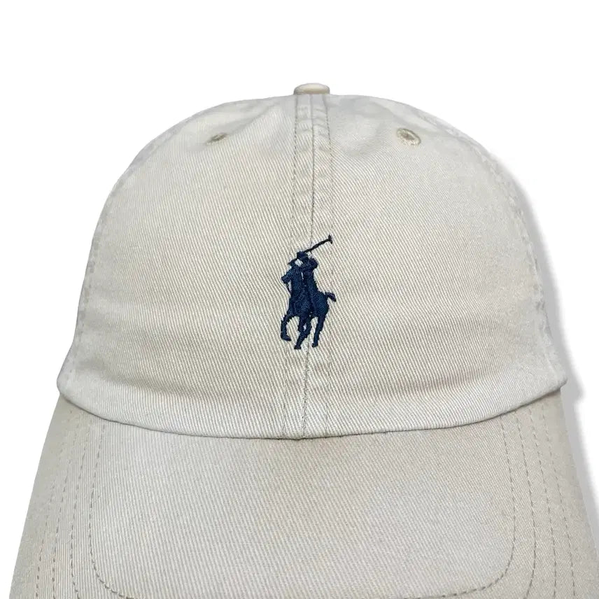 [BUNJANG] Polo Ralph Lauren Beige Cotton Twill Cap / 폴로 랄프로렌 베이지 볼캡