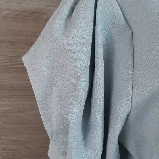 [BUNJANG] Puff Sleeve Dress Sky Blue Size 55 / 55퍼프소매 원피스 상태최상