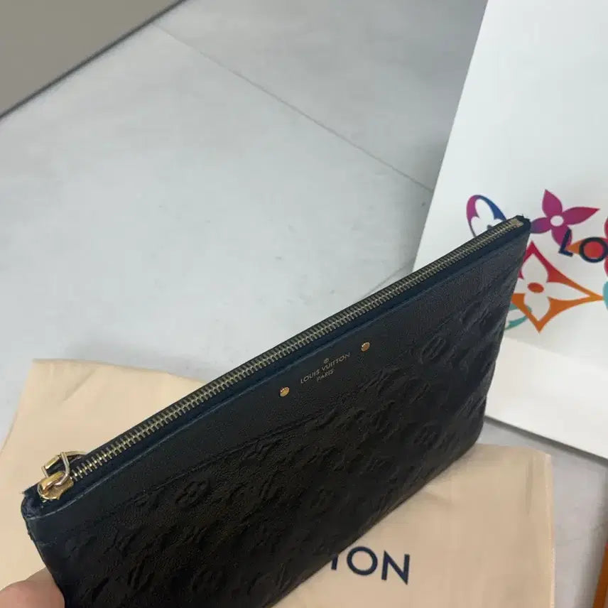 [BUNJANG] Louis Vuitton Monogram Empreinte Clutch / [정품]루이비통 앙프렝뜨 클러치(풀구성)