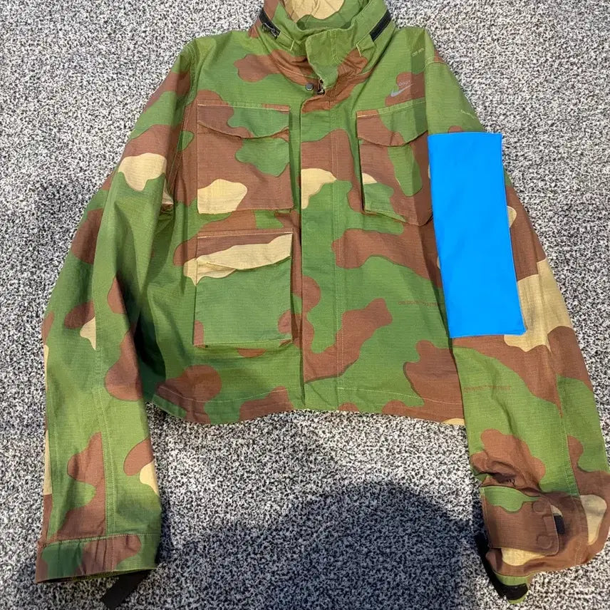 [BUNJANG] Nike Off-White Camo Jacket L / 나이키 오프화이트 카모 자켓 L