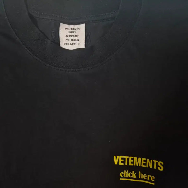 [BUNJANG] VETEMENTS Short Sleeve T-Shirt / 베트멍 반팔티