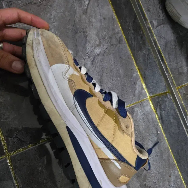 [BUNJANG] Nike Sacai Waffle Beige / 나이키 사카이 와플 250mm 베이지