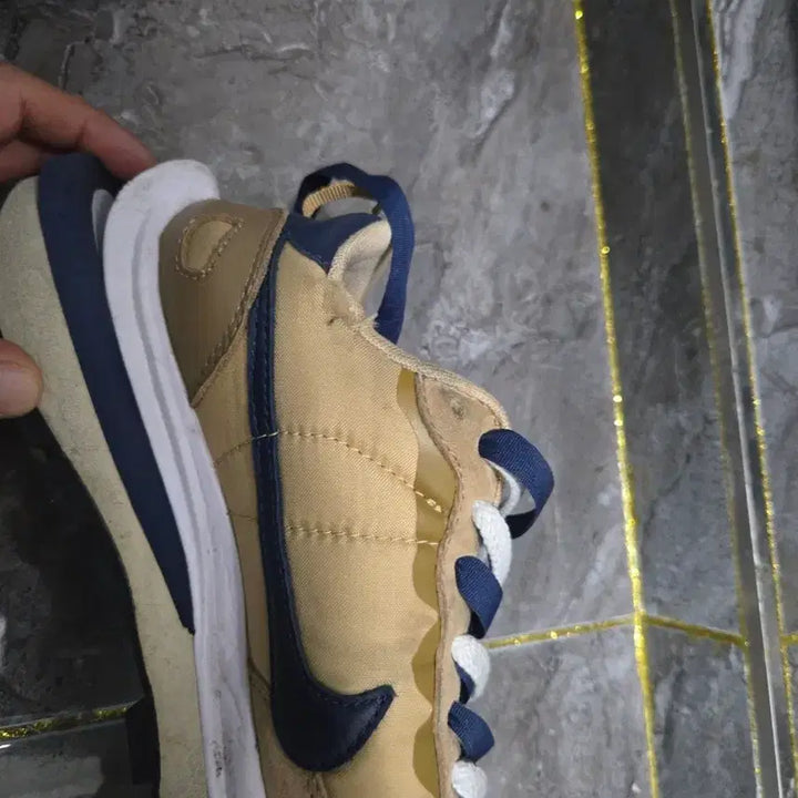 [BUNJANG] Nike Sacai Waffle Beige / 나이키 사카이 와플 250mm 베이지
