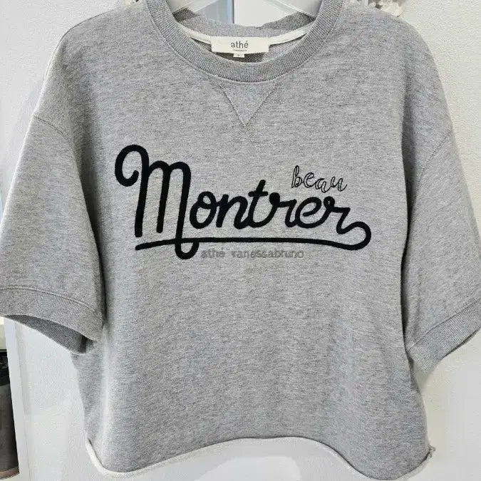 [BUNJANG] Atelier Vanessa Bruno Embroidered T-Shirt / 아떼 바네사브루노 티셔츠