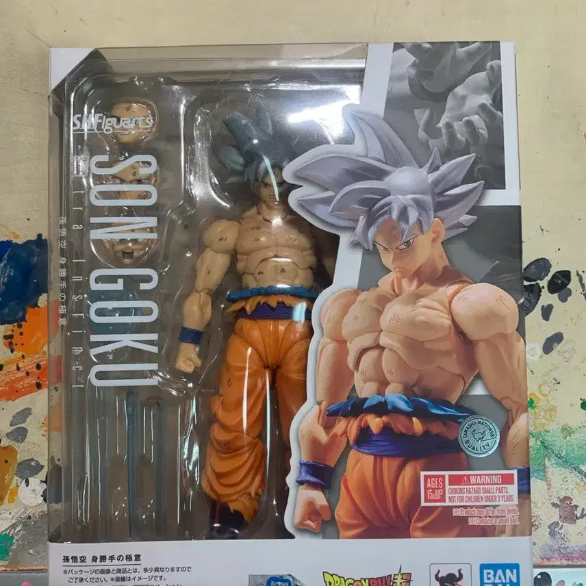 [BUNJANG] S.H.Figuarts Goku (Mastered Ultra Instinct) Action Figure / shf 손오공 무의식의 극의 팝니다